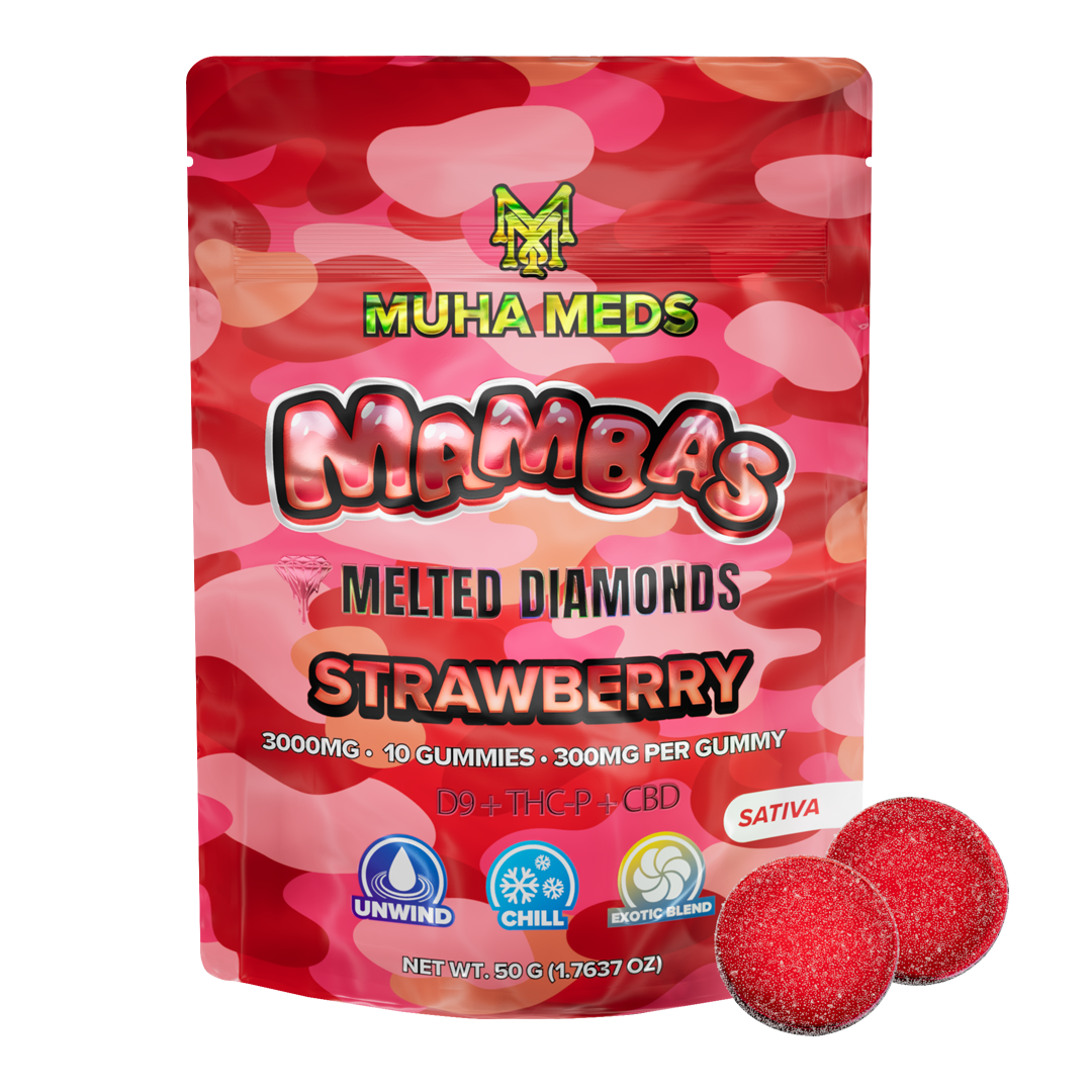 Strawberry Melted Diamonds Gummies